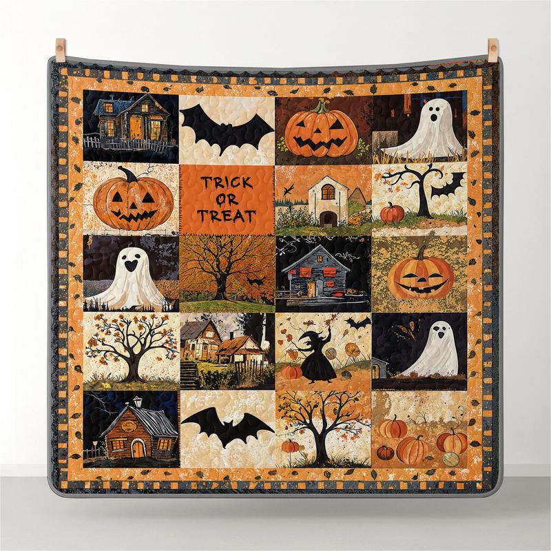 Shineful Spooky Halloween Quilt Set – Multiple Designs